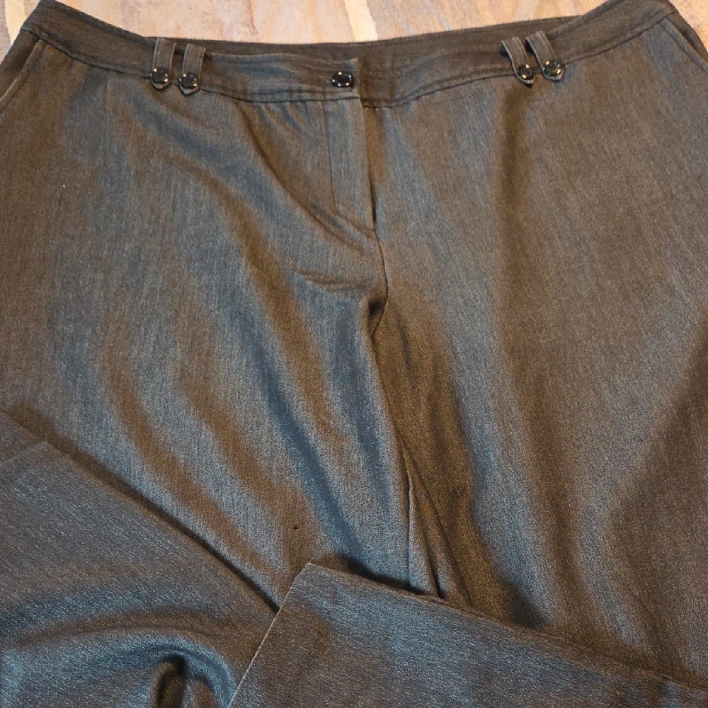 Chic Charcoal Women's Trousers